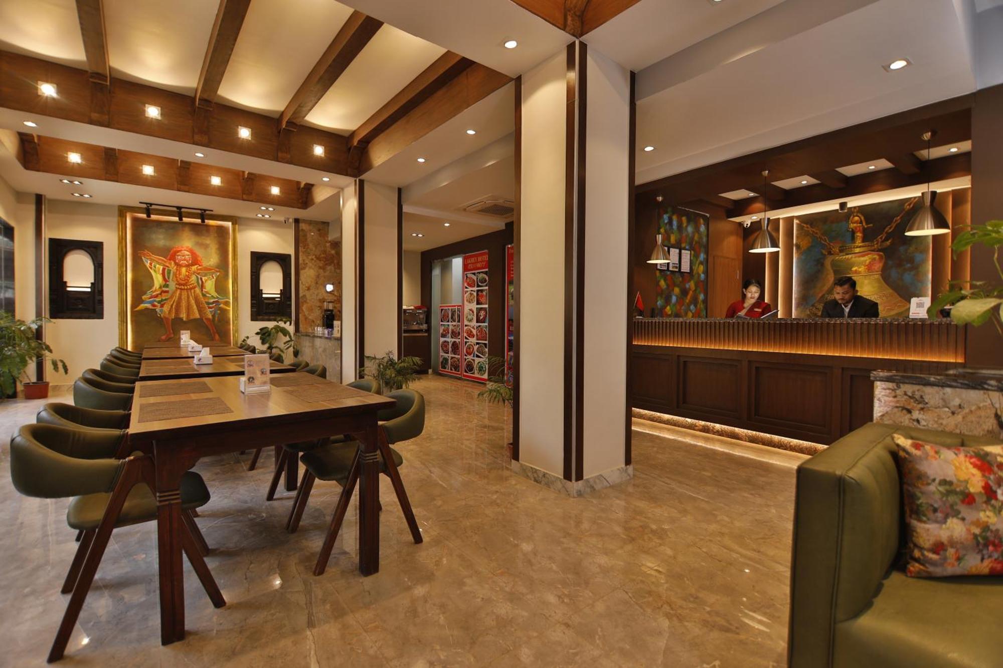 Lakhey Hotel كاتماندو المظهر الخارجي الصورة