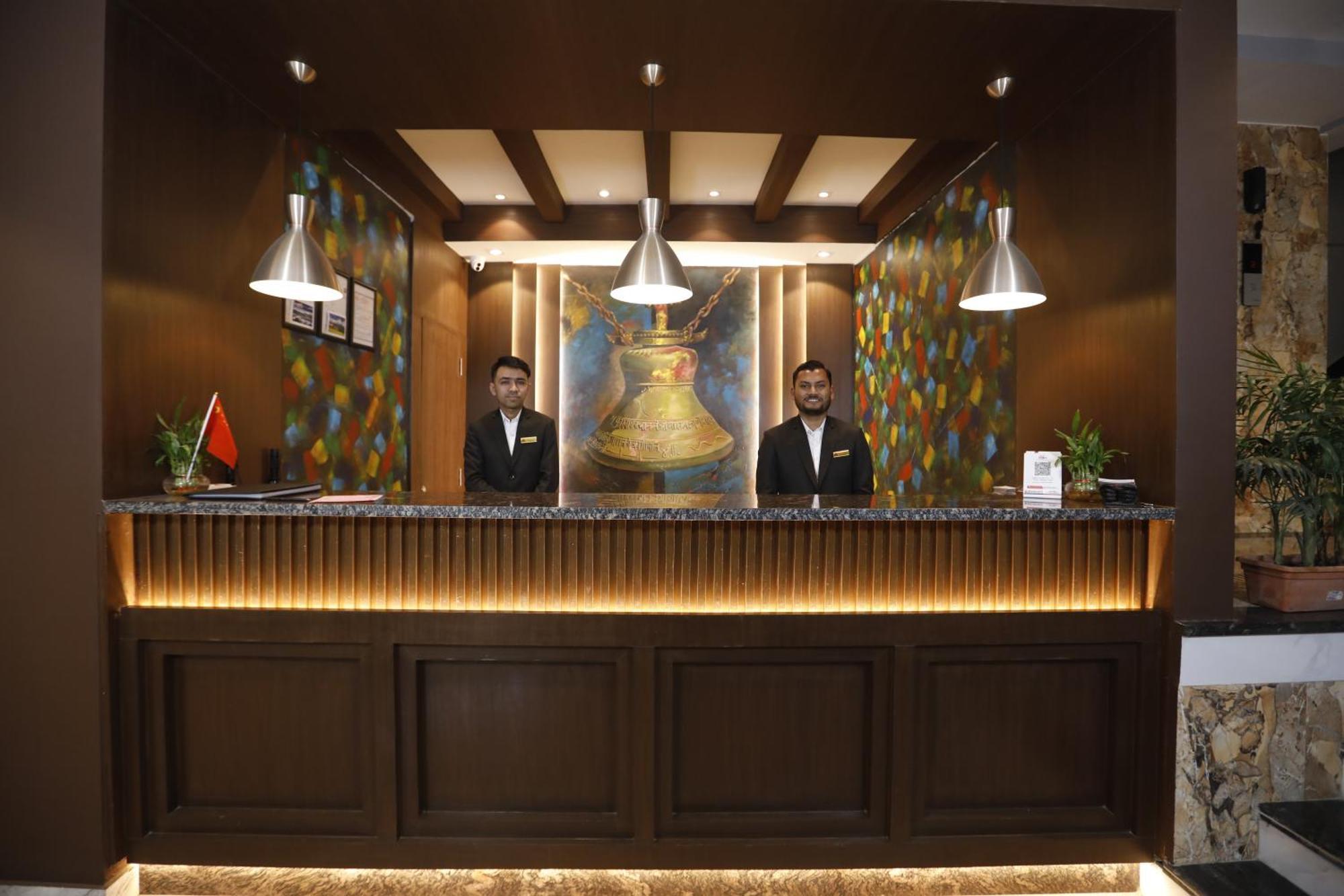 Lakhey Hotel كاتماندو المظهر الخارجي الصورة