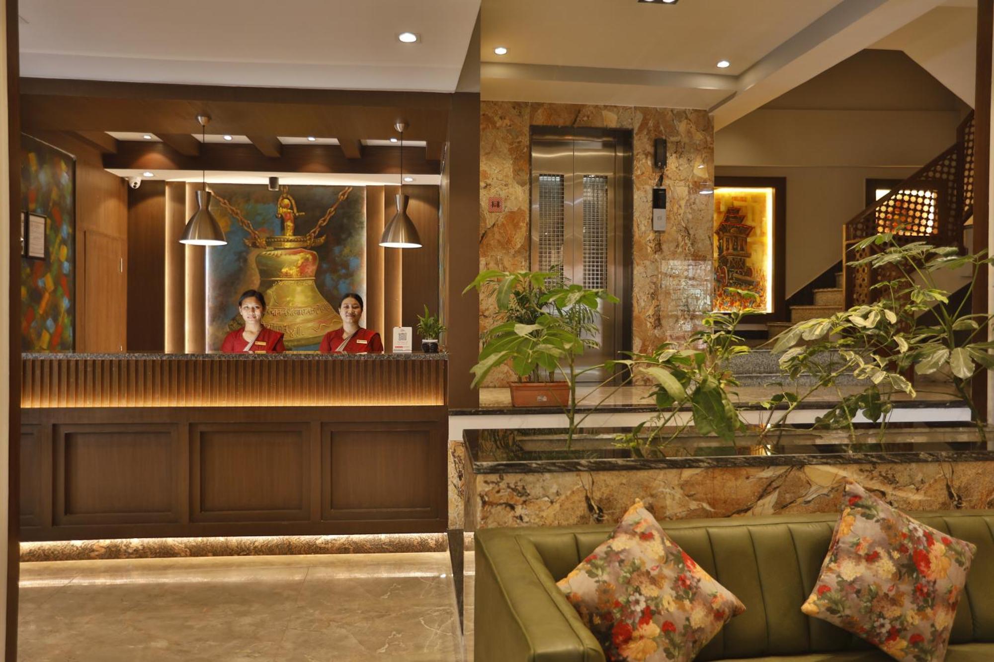 Lakhey Hotel كاتماندو المظهر الخارجي الصورة
