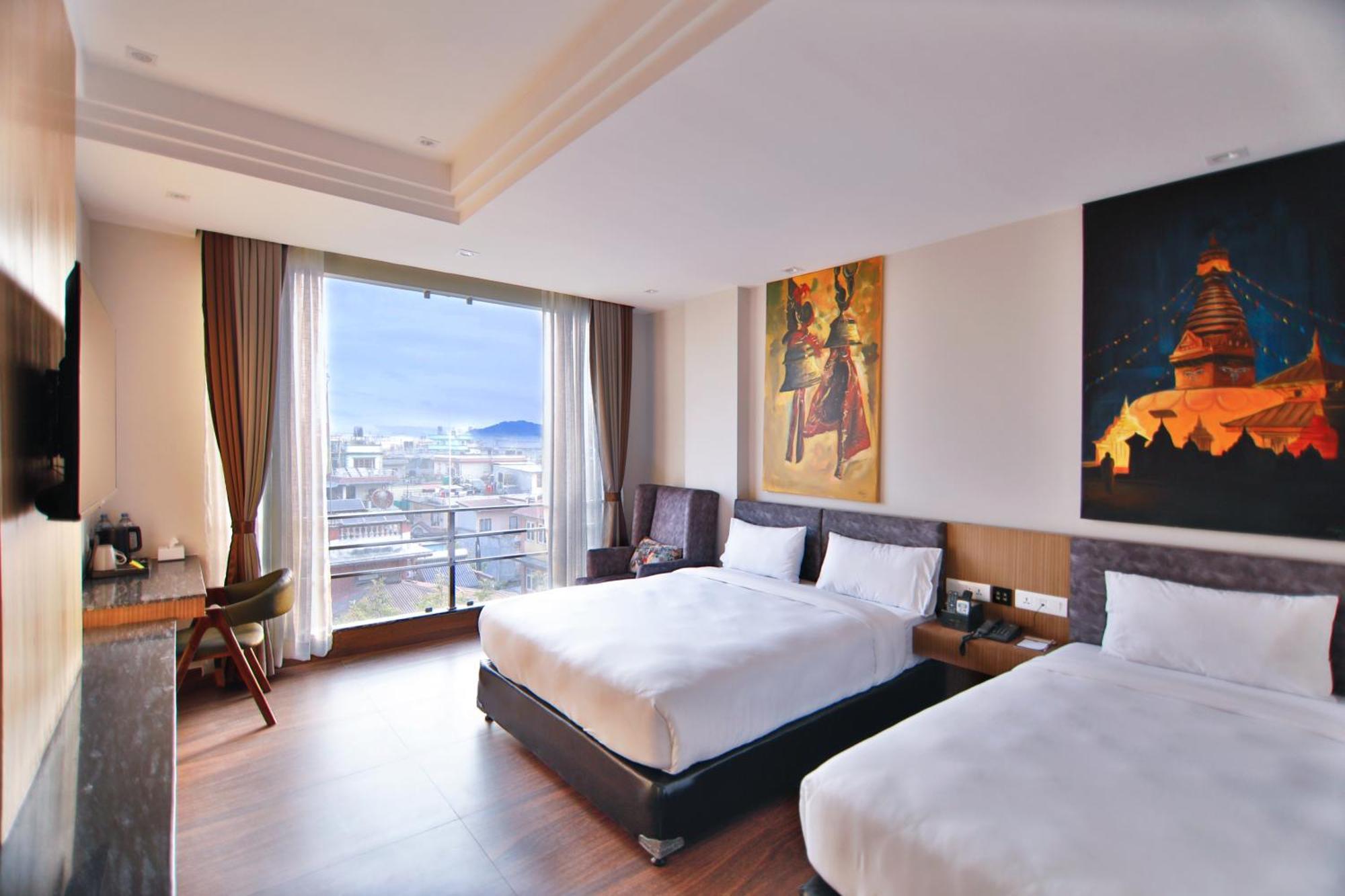Lakhey Hotel كاتماندو المظهر الخارجي الصورة