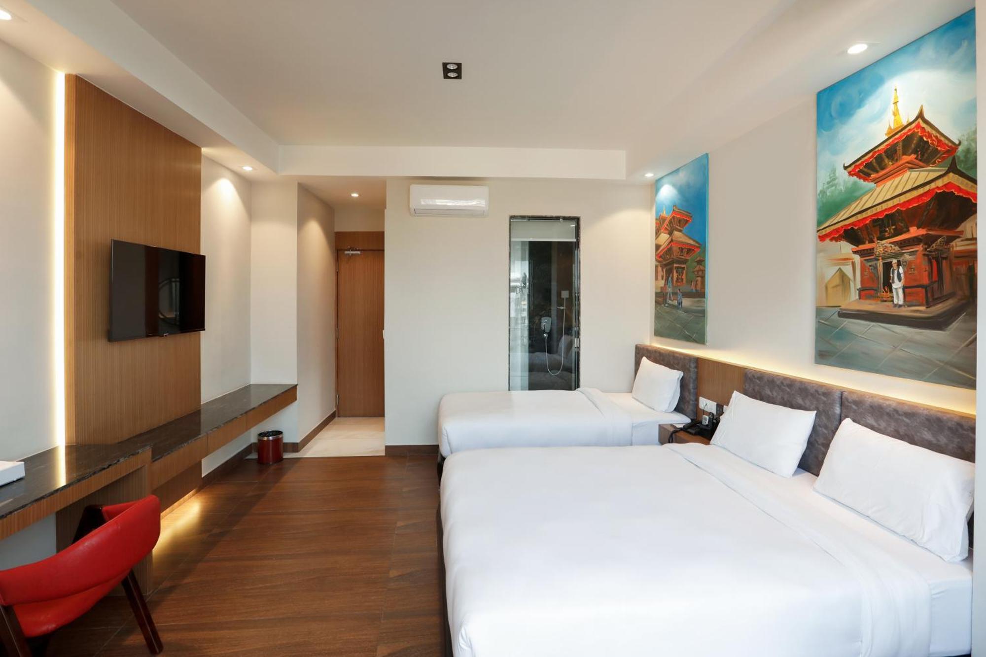 Lakhey Hotel كاتماندو المظهر الخارجي الصورة