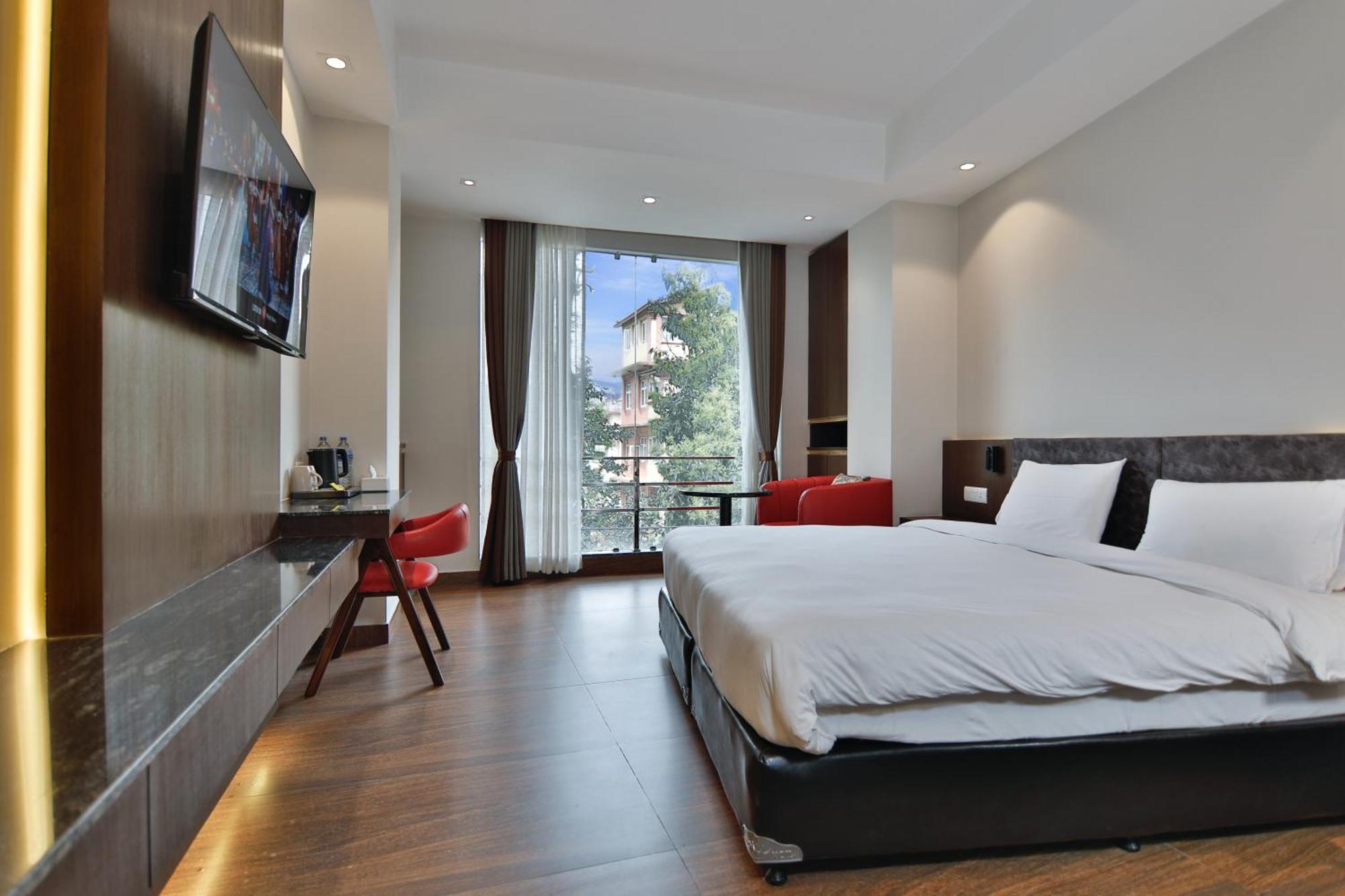 Lakhey Hotel كاتماندو المظهر الخارجي الصورة